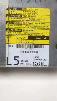 Second-hand car spare part airbag control unit for toyota corolla (_e12_) 1.4 d (nde120_) oem iam references 891702380  