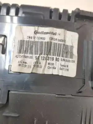 Peça sobressalente para automóvel em segunda mão quadrante por citroen c4 ii (nc_) 1.6 bluehdi 100 referências oem iam 9812831980  