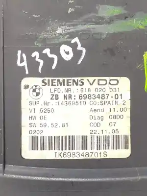 Peça sobressalente para automóvel em segunda mão quadrante por bmw 3 (e90) 320 d referências oem iam 14369510  