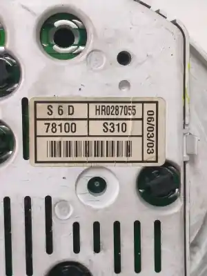 Peça sobressalente para automóvel em segunda mão quadrante por honda civic vii hatchback (eu, ep, ev) 1.6 i (ep2, eu8, eu6) referências oem iam hr0287055   Peça sobressalente para automóvel em segunda mão quadrante por honda civic vii hatchback (eu, ep, ev) 1.6 i (ep2, eu8, eu6) referências oem iam hr0287055