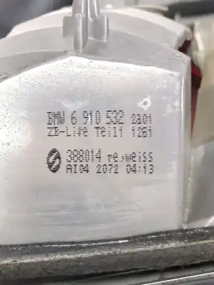 Second-hand car spare part right tailgate light for bmw 3 (e46) 320 d oem iam references 6910532  