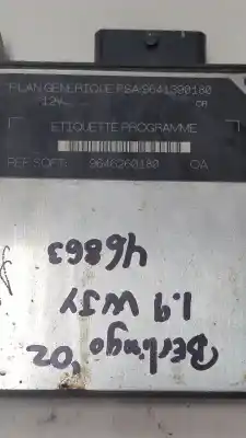 Pezzo di ricambio per auto di seconda mano centralina motore per citroen berlingo / berlingo first monospace (mf_, gjk_, gfk_) 1.9 d (mfwjz) riferimenti oem iam 9646260180  