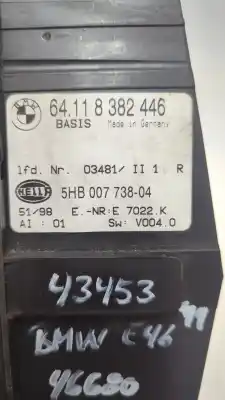 Second-hand car spare part climate control for bmw 3 (e46) 320 d oem iam references 64118382446  