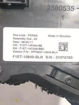 Автозапчастина б/у панель інструментів для ford c-max ii (dxa/cb7, dxa/ceu) 1.5 tdci посилання на oem iam f1et10849blr  