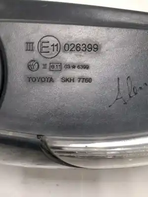 Автозапчастина б/у правий задний огляд для toyota avensis (_t25_) 2.0 d-4d (adt250_) посилання на oem iam e11026399  