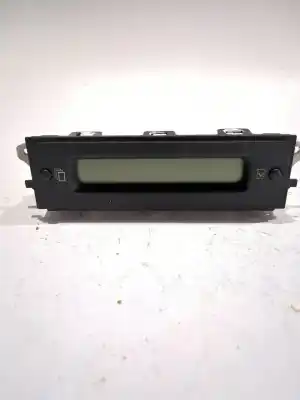 Second-hand car spare part multifunction display for nissan note (e11e) 1.5 dci turbodiesel cat oem iam references 9647409677  