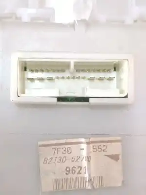 Second-hand car spare part fuse box unit for toyota yaris (ksp9/scp9/nlp9) 1.3 cat oem iam references 8273052700  