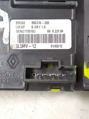 Second-hand car spare part right front window motor for renault scénic iii (jz0/1_) 1.6 dci (jz00, jz12) oem iam references 0130822478  