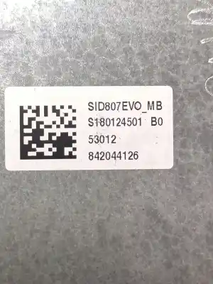 Peça sobressalente para automóvel em segunda mão centralina de motor uce por citroen c4 ii (nc_) 1.6 hdi 115 referências oem iam 9800268980  
