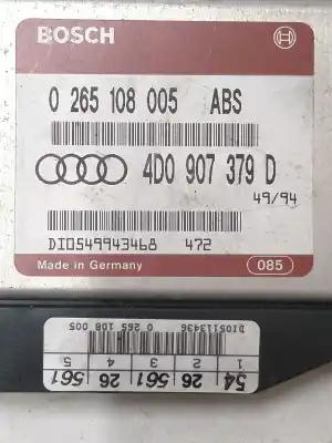 Piesă de schimb auto la mâna a doua unitate de control abs pentru audi a4 b5 (8d2) 1.8 referințe oem iam 0265108005  