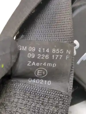 Piesă de schimb auto la mâna a doua centurã de siguranțã fațã stânga pentru opel corsa c (x01) 1.3 cdti (f08 f68) referințe oem iam 09114855n  