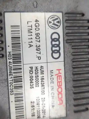 Peça sobressalente para automóvel em segunda mão balastro de xenon por audi a6 c7 avant (4g5, 4gd) 2.0 tdi referências oem iam 4g0907397p  