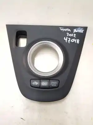 Peça sobressalente para automóvel em segunda mão forra da alavanca de velocidades por toyota auris (_e15_) 1.8 hybrid (zwe150_) referências oem iam 5882102410