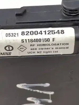 Second-hand car spare part fuse box unit for renault megane ii (bm0/1_, cm0/1_) 1.9 dci oem iam references 8200412548  