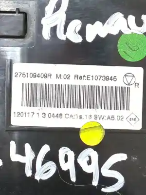 Автозапчасти б/у климат-контроль за renault scénic iii (jz0/1_) 1.6 dci (jz00, jz12) ссылки oem iam 275109409r e1073945  