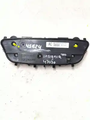 Peça sobressalente para automóvel em segunda mão comando de sofagem (chauffage / ar condicionado) por opel insignia a (g09) 2.0 cdti (68) referências oem iam 13273095  