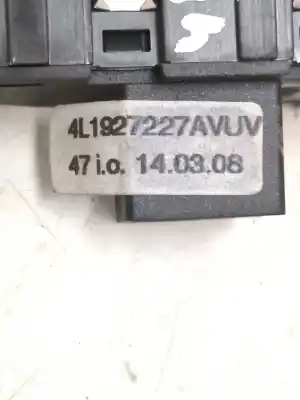 Second-hand car spare part switch for audi q7 (4lb) 3.6 fsi quattro oem iam references 4l1927227avuv  