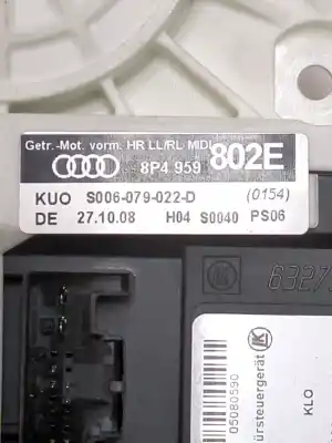 Second-hand car spare part rear right window motor for audi a3 (8p1) 2.0 tdi 16v oem iam references 8p4959802e s006079022d  