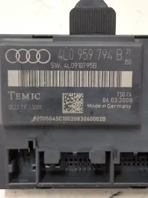 Second-hand car spare part electronic module for audi q7 (4lb) 3.6 fsi quattro oem iam references 4l0959794b  