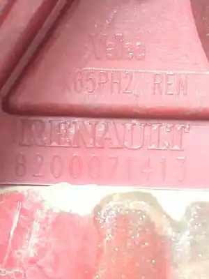 Pezzo di ricambio per auto di seconda mano lampada posteriore sinistra per renault clio ii fase ii (b/cb0) 1.5 dci diesel riferimenti oem iam 820071413  