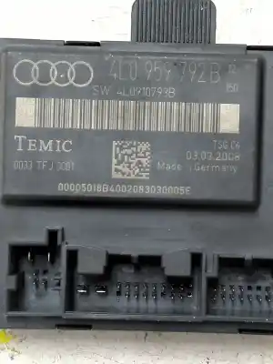 Second-hand car spare part electronic module for audi q7 (4lb) 3.6 fsi quattro oem iam references 4l0959792b  