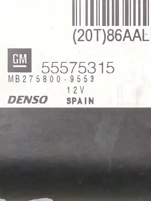 Pièce détachée automobile d'occasion calculateur moteur ecu pour opel astra j (p10) 1.7 cdti (68) références oem iam 55575315 mb2758009553  