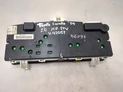 Peça sobressalente para automóvel em segunda mão quadrante por toyota corolla (_e12_) 2.0 d-4d (cde120_) referências oem iam 8380002760  