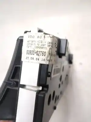 Peça sobressalente para automóvel em segunda mão quadrante por toyota corolla (_e12_) 2.0 d-4d (cde120_) referências oem iam 8380002760  