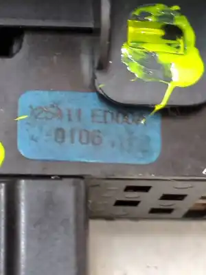 Second-hand car spare part right front power window switch for nissan note (e11, ne11) 1.6 oem iam references 25411ed00a  