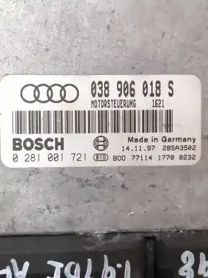 Gebrauchtes Autoersatzteil steuergerät für einspritzanlage zum audi a4 b5 (8d2) 1.9 tdi oem-iam-referenzen 0281001721  