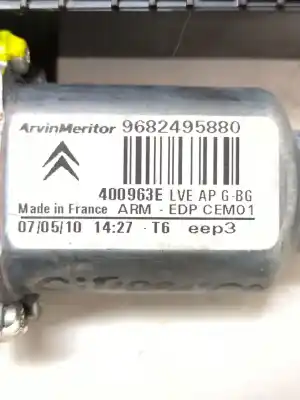 Pezzo di ricambio per auto di seconda mano motore alzacristalli anteriore sinistro per citroen c4 picasso i monospace (ud_) 1.6 hdi riferimenti oem iam 9682495880  