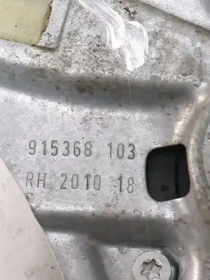 Автозапчастина б/у регулятор переднього правого скла для opel astra j (p10) 1.7 cdti (68) посилання на oem iam 915368103 912049104  