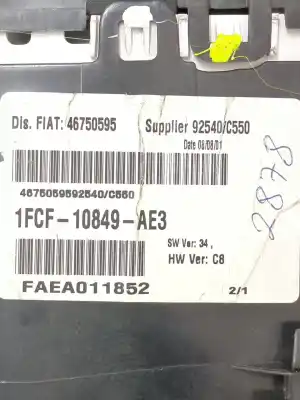 Автозапчасти б/у приборная доска за fiat stilo (192_) 1.9 jtd (192_xf1a) ссылки oem iam 46750595 1fcf10849ae3  