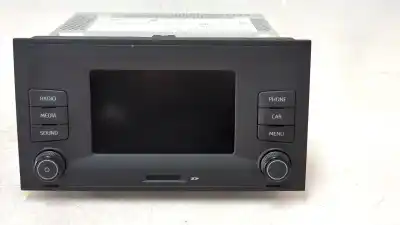 Pezzo di ricambio per auto di seconda mano IMPIANTO AUDIO / RADIO CD per SEAT LEON ST (5F8)  Riferimenti OEM IAM 5F0035871B 2014DJ5424  