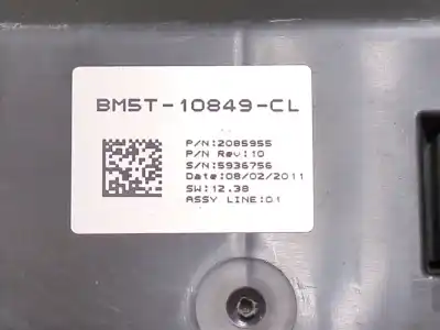 Автозапчастина б/у панель інструментів для ford focus iii 1.6 tdci посилання на oem iam bm5t10849cl 208595508  