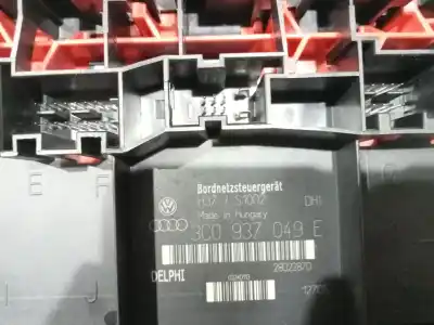 Peça sobressalente para automóvel em segunda mão caixa de fusíveis e relés por seat leon (1p1) 2.0 tdi 16v referências oem iam 3c0937049e  