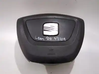 Recambio de automóvil de segunda mano de AIRBAG VOLANTE para SEAT LEON (1P1) 1.6 TDI referencias OEM IAM 5P0880201AE  