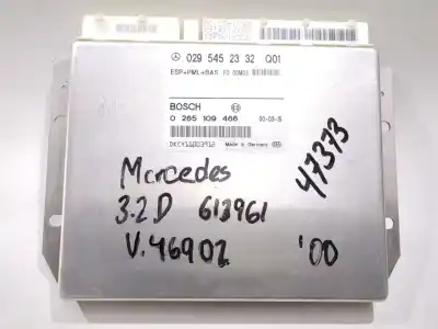 Recambio de automóvil de segunda mano de CENTRALITA ABS para MERCEDES CLASE E (BM 210) BERLINA (05.1995->) E 320 CDI (210.026) referencias OEM IAM 0295452332Q01 0265109466  