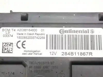 Pezzo di ricambio per auto di seconda mano modulo elettronico per renault captur i (j5_, h5_) 1.5 dci 110 riferimenti oem iam a2c86184600 284b11867r  