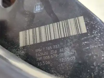 Peça sobressalente para automóvel em segunda mão farolim traseiro esquerdo por bmw 5 (e60) 520 d referências oem iam 7165737  