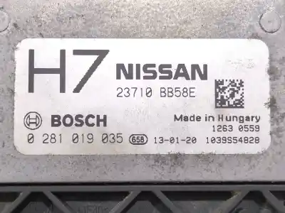 Автозапчастина б/у блок управління насосом трикального насоса для nissan qashqai / qashqai +2 i (j10, nj10, jj10e) 1.6 dci a las 4 ruedas посилання на oem iam 23710bb58e 0281019035   Автозапчастина б/у блок управління насосом трикального насоса для nissan qashqai / qashqai +2 i (j10, nj10, jj10e) 1.6 dci a las 4 ruedas посилання на oem iam 23710bb58e 0281019035