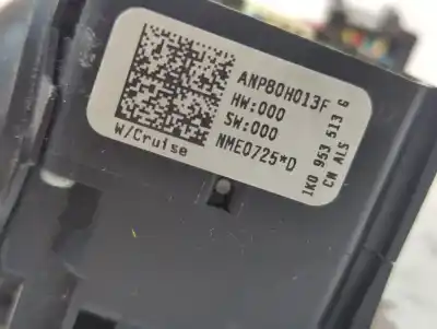 Second-hand car spare part headlights switch for seat leon (1p1) 2.0 tdi oem iam references anp80h013f  