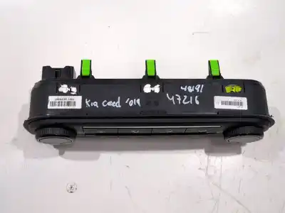 Peça sobressalente para automóvel em segunda mão comando de sofagem (chauffage / ar condicionado) por kia ceed (cd) 1.0 t-gdi referências oem iam 97250j7001  