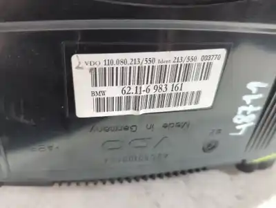 Peça sobressalente para automóvel em segunda mão quadrante por bmw 5 (e60) 520 d referências oem iam 62116983161  