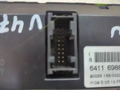 Peça sobressalente para automóvel em segunda mão comando de sofagem (chauffage / ar condicionado) por bmw 5 (e60) 520 d referências oem iam 6411698850201  