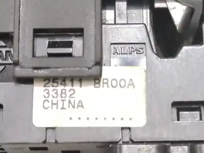 Second-hand car spare part right front power window switch for nissan qashqai / qashqai +2 i (j10, nj10, jj10e) 1.6 dci a las 4 ruedas oem iam references 25411br00a   Second-hand car spare part right front power window switch for nissan qashqai / qashqai +2 i (j10, nj10, jj10e) 1.6 dci a las 4 ruedas oem iam references 25411br00a