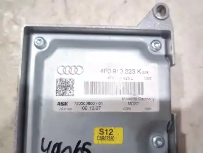 Second-hand car spare part electronic module for audi a6 c6 (4f2) 3.0 tdi quattro oem iam references 4f0910223k  