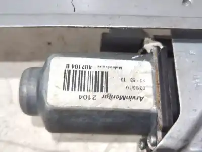 Second-hand car spare part passenger side right window regulator for citroen berlingo multispace (b9) 1.6 hdi 90 oem iam references 9680557880  