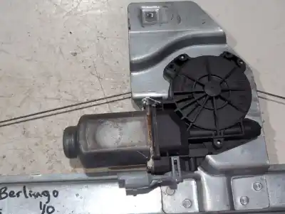 Second-hand car spare part passenger side right window regulator for citroen berlingo multispace (b9) 1.6 hdi 90 oem iam references 9680557880  