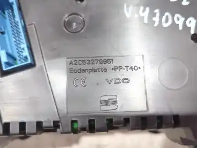 Peça sobressalente para automóvel em segunda mão quadrante por seat leon (1p1) 1.4 tsi referências oem iam a2c53279951  